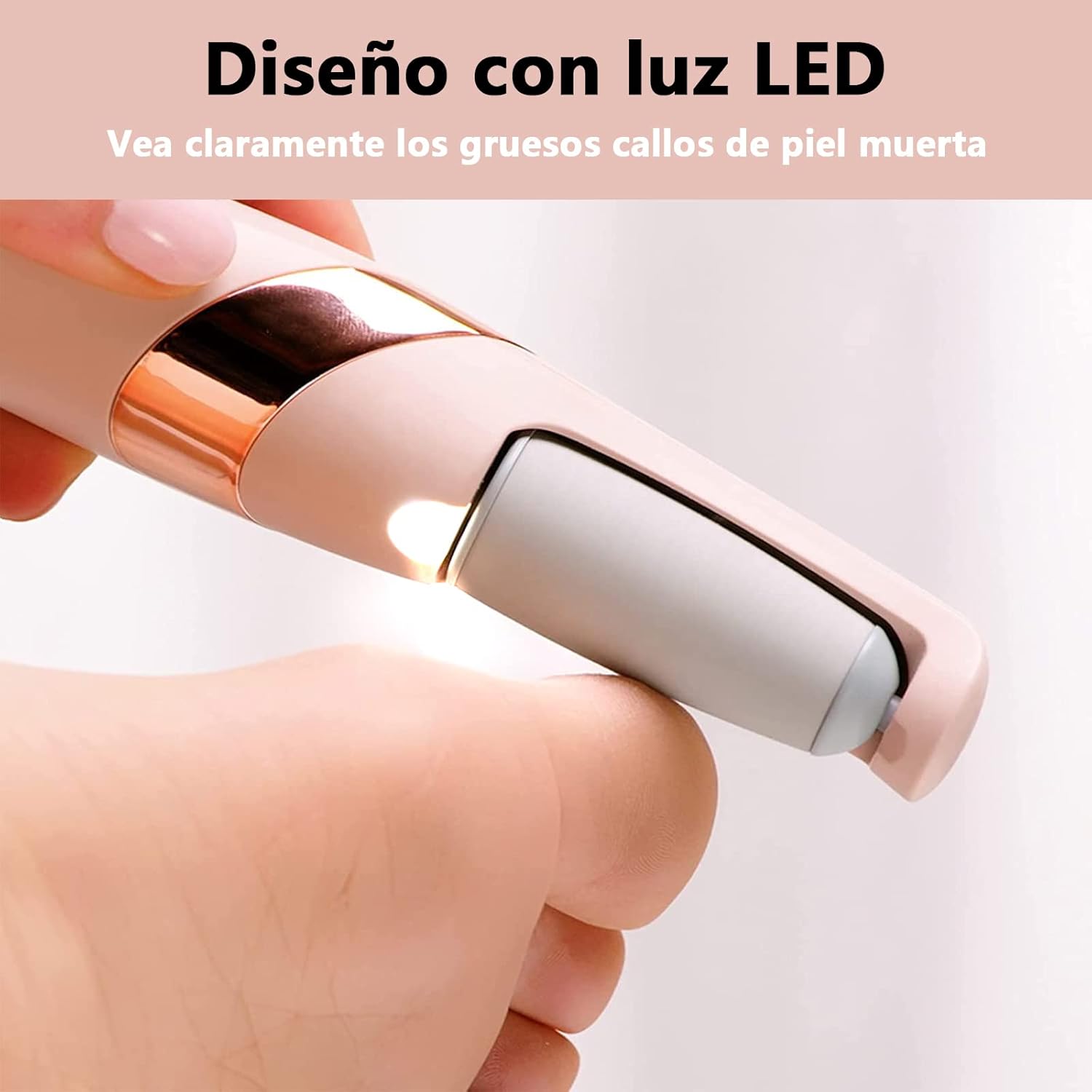 DermaLux™ - Removedor Eléctrico de piel muerta