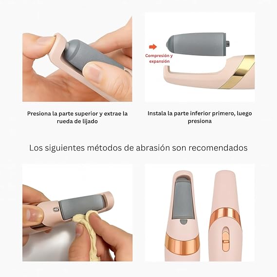 DermaLux™ - Removedor Eléctrico de piel muerta